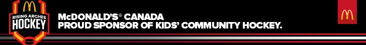 McDonalds Canada U11 McDonald's Rising Arches Hockey Banner
