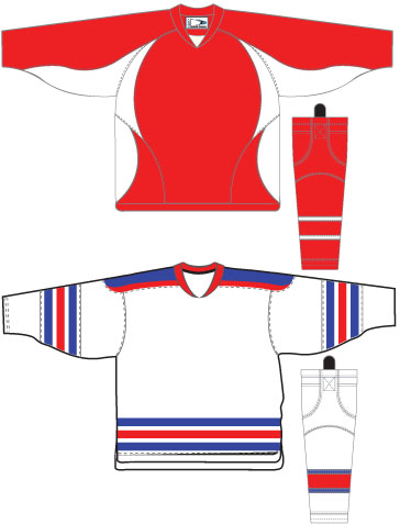 Force Sports Pro-Style Hockey Socks